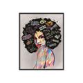 Picture of Graffiti Girl _GroupedProduct_Rectangle_Portrait_Canvas_Framed_