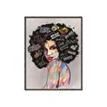 Picture of Graffiti Girl _GroupedProduct_Rectangle_Portrait_Canvas_Framed_
