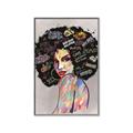 Picture of Graffiti Girl _GroupedProduct_Rectangle_Portrait_Canvas_Framed_