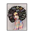 Picture of Graffiti Girl _GroupedProduct_Rectangle_Portrait_Canvas_Framed_