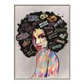 Picture of Graffiti Girl _GroupedProduct_Rectangle_Portrait_Canvas_Framed_
