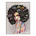 Picture of Graffiti Girl _GroupedProduct_Rectangle_Portrait_Canvas_Framed_
