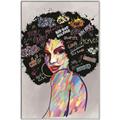 Picture of Graffiti Girl _GroupedProduct_Rectangle_Portrait_Canvas_Framed_