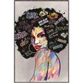 Picture of Graffiti Girl _GroupedProduct_Rectangle_Portrait_Canvas_Framed_