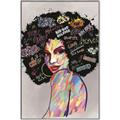 Picture of Graffiti Girl _GroupedProduct_Rectangle_Portrait_Canvas_Framed_