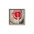 Picture of Lollipop Lips _GroupedProduct_Square_Canvas_Framed_