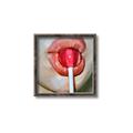 Picture of Lollipop Lips _GroupedProduct_Square_Canvas_Framed_