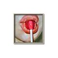 Picture of Lollipop Lips _GroupedProduct_Square_Canvas_Framed_