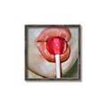 Picture of Lollipop Lips _GroupedProduct_Square_Canvas_Framed_