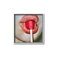 Picture of Lollipop Lips _GroupedProduct_Square_Canvas_Framed_