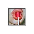 Picture of Lollipop Lips _GroupedProduct_Square_Canvas_Framed_