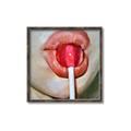 Picture of Lollipop Lips _GroupedProduct_Square_Canvas_Framed_