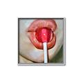 Picture of Lollipop Lips _GroupedProduct_Square_Canvas_Framed_