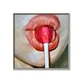 Picture of Lollipop Lips _GroupedProduct_Square_Canvas_Framed_
