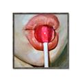 Picture of Lollipop Lips _GroupedProduct_Square_Canvas_Framed_