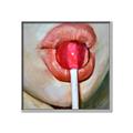 Picture of Lollipop Lips _GroupedProduct_Square_Canvas_Framed_