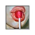 Picture of Lollipop Lips _GroupedProduct_Square_Canvas_Framed_