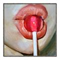 Picture of Lollipop Lips _GroupedProduct_Square_Canvas_Framed_