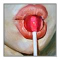Picture of Lollipop Lips _GroupedProduct_Square_Canvas_Framed_