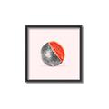 Picture of Watermelon Disco Ball  _GroupedProduct_Square_Canvas_Framed_