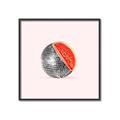 Picture of Watermelon Disco Ball  _GroupedProduct_Square_Canvas_Framed_