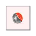 Picture of Watermelon Disco Ball  _GroupedProduct_Square_Canvas_Framed_