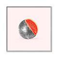 Picture of Watermelon Disco Ball  _GroupedProduct_Square_Canvas_Framed_