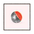 Picture of Watermelon Disco Ball  _GroupedProduct_Square_Canvas_Framed_