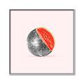 Picture of Watermelon Disco Ball  _GroupedProduct_Square_Canvas_Framed_