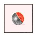 Picture of Watermelon Disco Ball  _GroupedProduct_Square_Canvas_Framed_