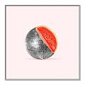 Picture of Watermelon Disco Ball  _GroupedProduct_Square_Canvas_Framed_