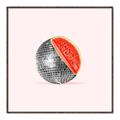 Picture of Watermelon Disco Ball  _GroupedProduct_Square_Canvas_Framed_