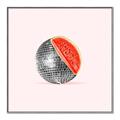 Picture of Watermelon Disco Ball  _GroupedProduct_Square_Canvas_Framed_