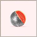 Picture of Watermelon Disco Ball  _GroupedProduct_Square_Canvas_Framed_