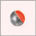 Picture of Watermelon Disco Ball  _GroupedProduct_Square_Canvas_Framed_