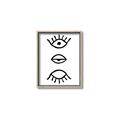 Picture of Three Eyes _GroupedProduct_Rectangle_Portrait_Canvas_Framed_