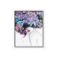 Picture of Butterfly Hair  _GroupedProduct_Rectangle_Portrait_Canvas_Framed_