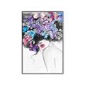 Picture of Butterfly Hair  _GroupedProduct_Rectangle_Portrait_Canvas_Framed_