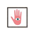 Picture of Hand Eye  _GroupedProduct_Square_Canvas_Framed_
