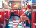 Picture of In the Diner  _GroupedProduct_Rectangle_Landscape_Photography _GroupedProduct_Rectangle_Landscape_Unframed_Print_Only_