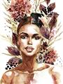 Picture of Floral Beauty _GroupedProduct_Rectangle_Portrait_Unframed_Print_Only_