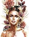 Picture of Floral Beauty _GroupedProduct_Rectangle_Portrait_Unframed_Print_Only_
