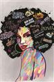 Picture of Graffiti Girl _GroupedProduct_Rectangle_Portrait_Unframed_Print_Only_