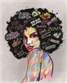 Picture of Graffiti Girl _GroupedProduct_Rectangle_Portrait_Unframed_Print_Only_