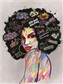 Picture of Graffiti Girl _GroupedProduct_Rectangle_Portrait_Unframed_Print_Only_