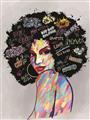 Picture of Graffiti Girl _GroupedProduct_Rectangle_Portrait_Unframed_Print_Only_