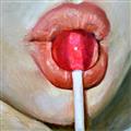 Picture of Lollipop Lips _GroupedProduct_Square_Unframed_Print_Only_
