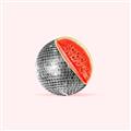Picture of Watermelon Disco Ball  _GroupedProduct_Square_Unframed_Print_Only_