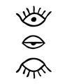 Picture of Three Eyes _GroupedProduct_Rectangle_Portrait_Unframed_Print_Only_