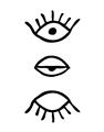 Picture of Three Eyes _GroupedProduct_Rectangle_Portrait_Unframed_Print_Only_